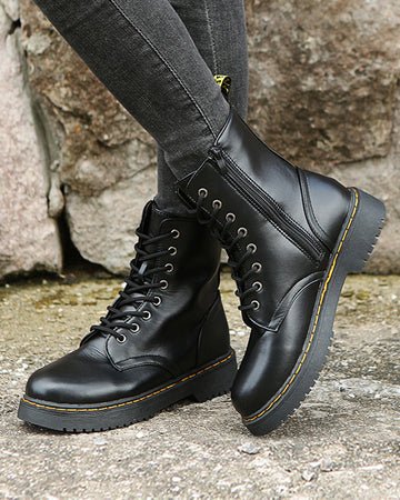 Olivia - Botines Robustos con Cordones