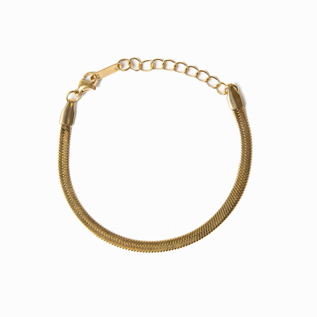Livia – Pulsera serpiente dorada chic