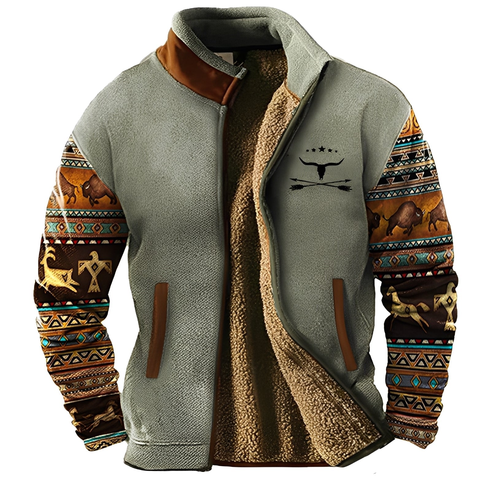 Aubert - Chaqueta para actividades al aire libre para hombres