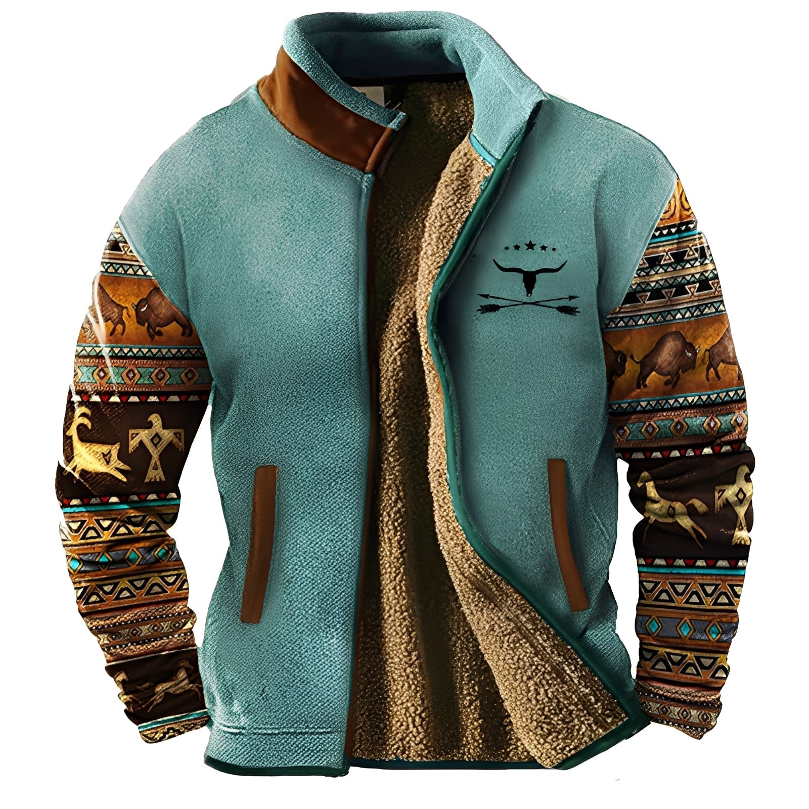 Aubert - Chaqueta para actividades al aire libre para hombres