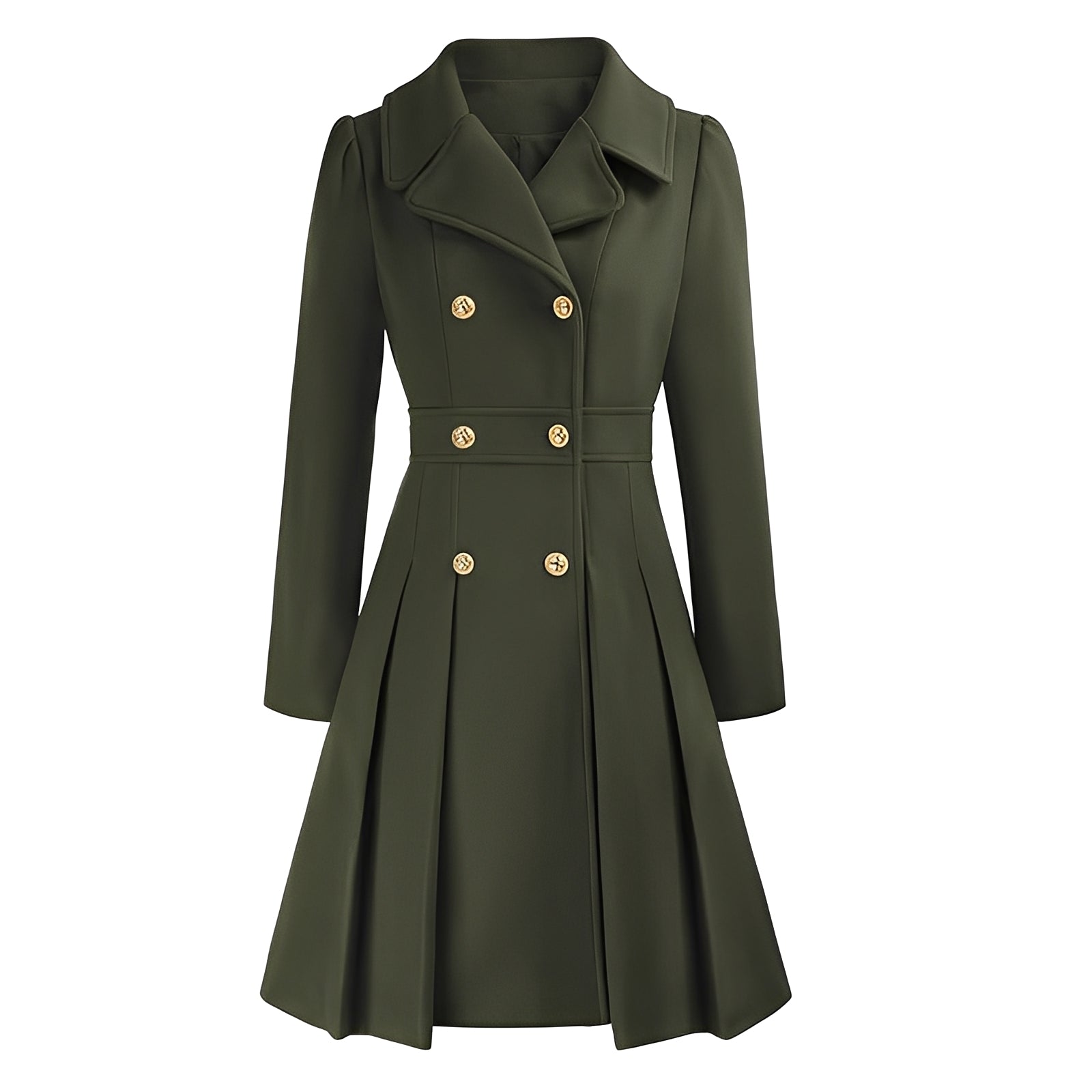 Audrey - Trench-coat femenino ajustable