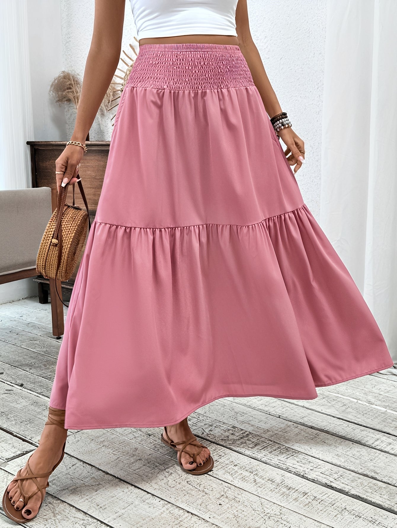 Zakaria - Falda Floral Elegante