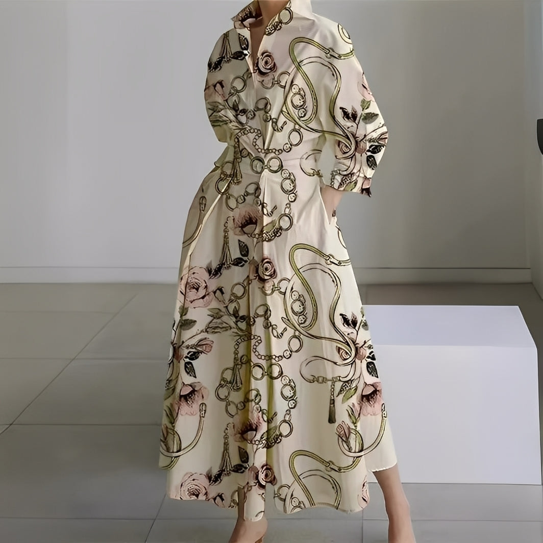 Lavina - Vestido cómodo de estilo holgado