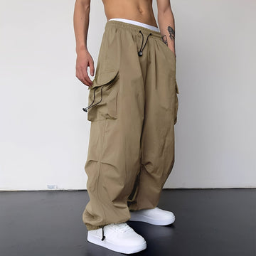 Kaleb - Estilosos pantalones cargo de corte holgado