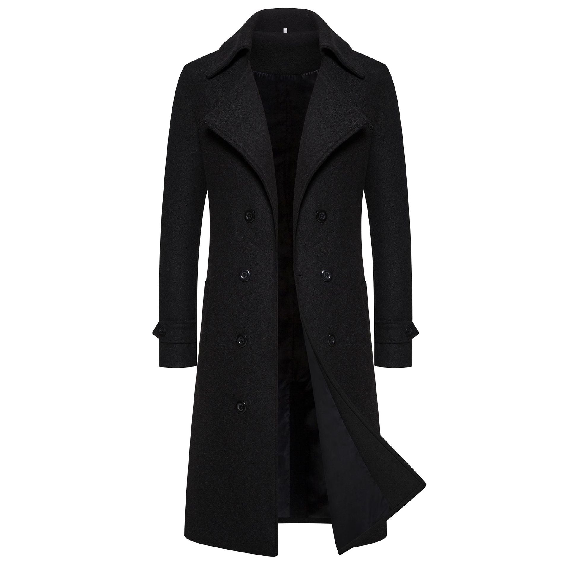 Frankie - Trench elegante de lana para hombres