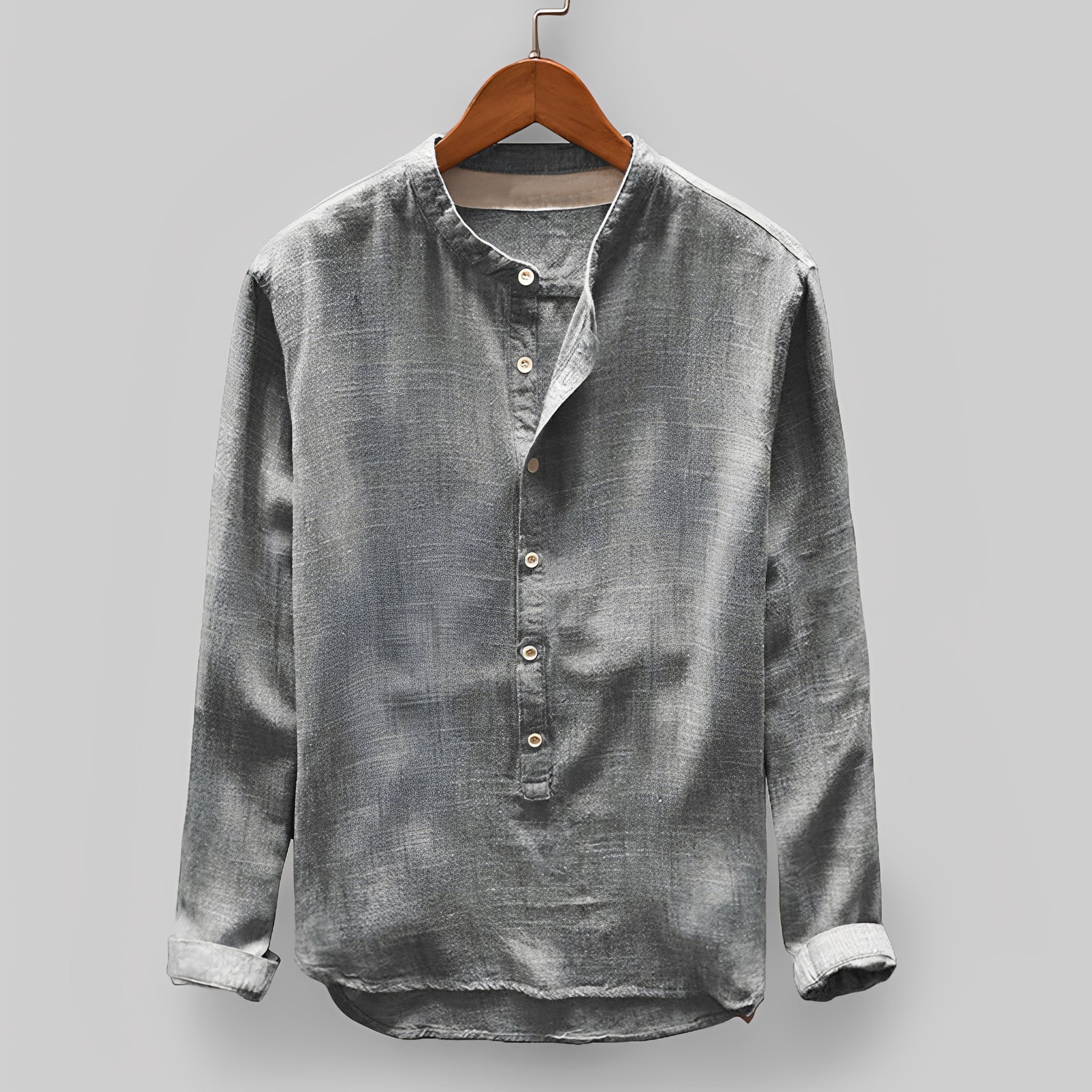 Felix - Camisa Cómoda de Manga Larga