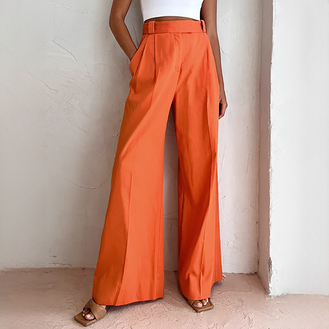 Moriah - Pantalones Casuales de Corte Relajado