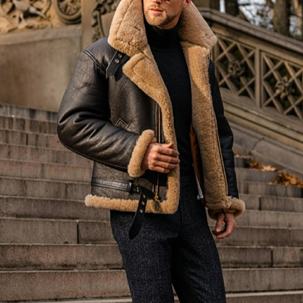 Jeffrey - Abrigo elegante y acogedor