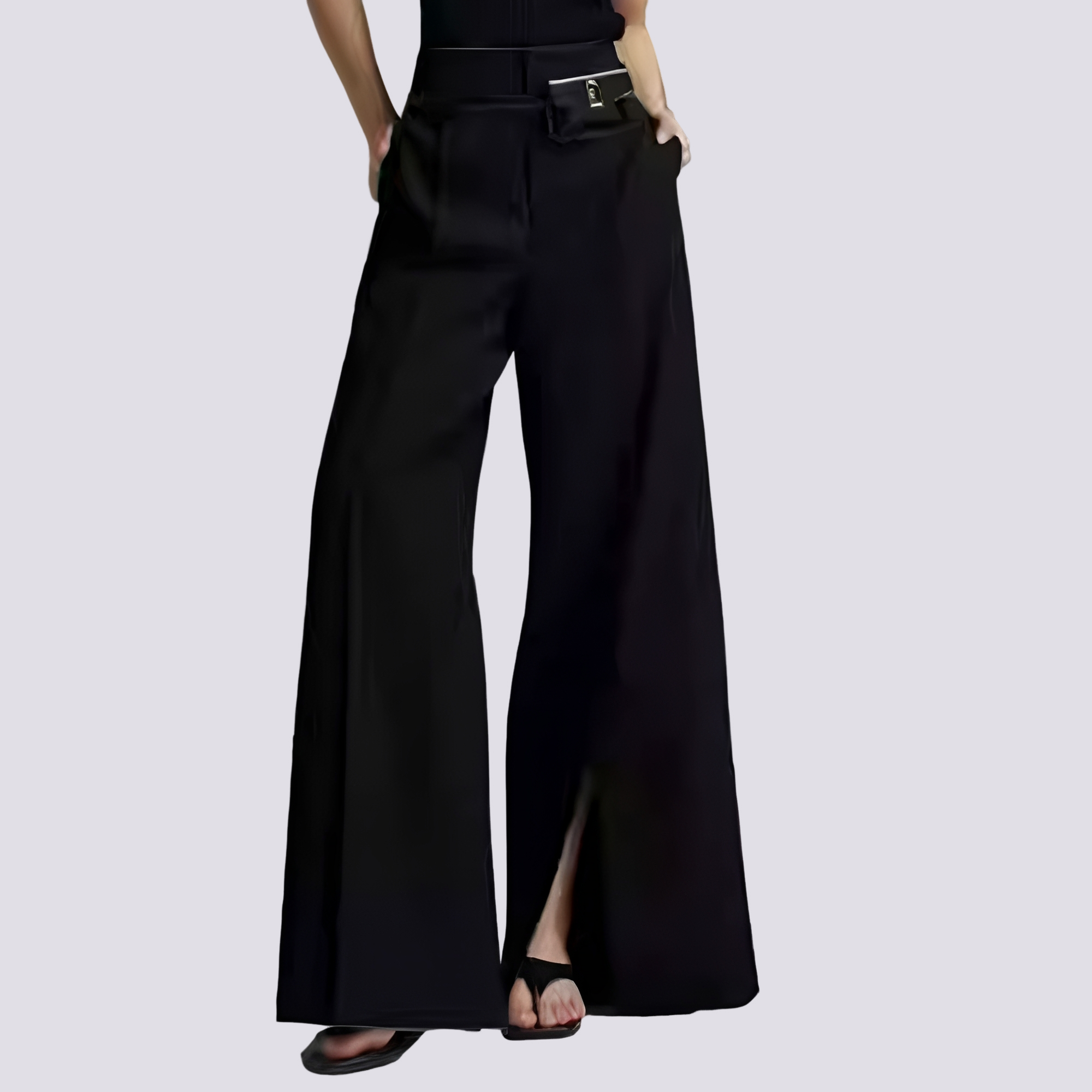 Eesa - Pantalones Anchos y Elegantes