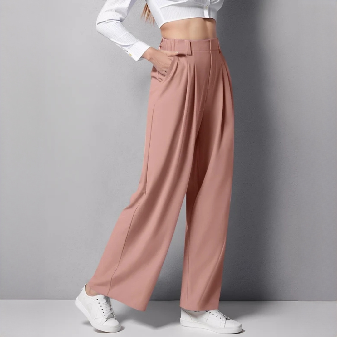 Montana - Pantalones sofisticados de pierna ancha