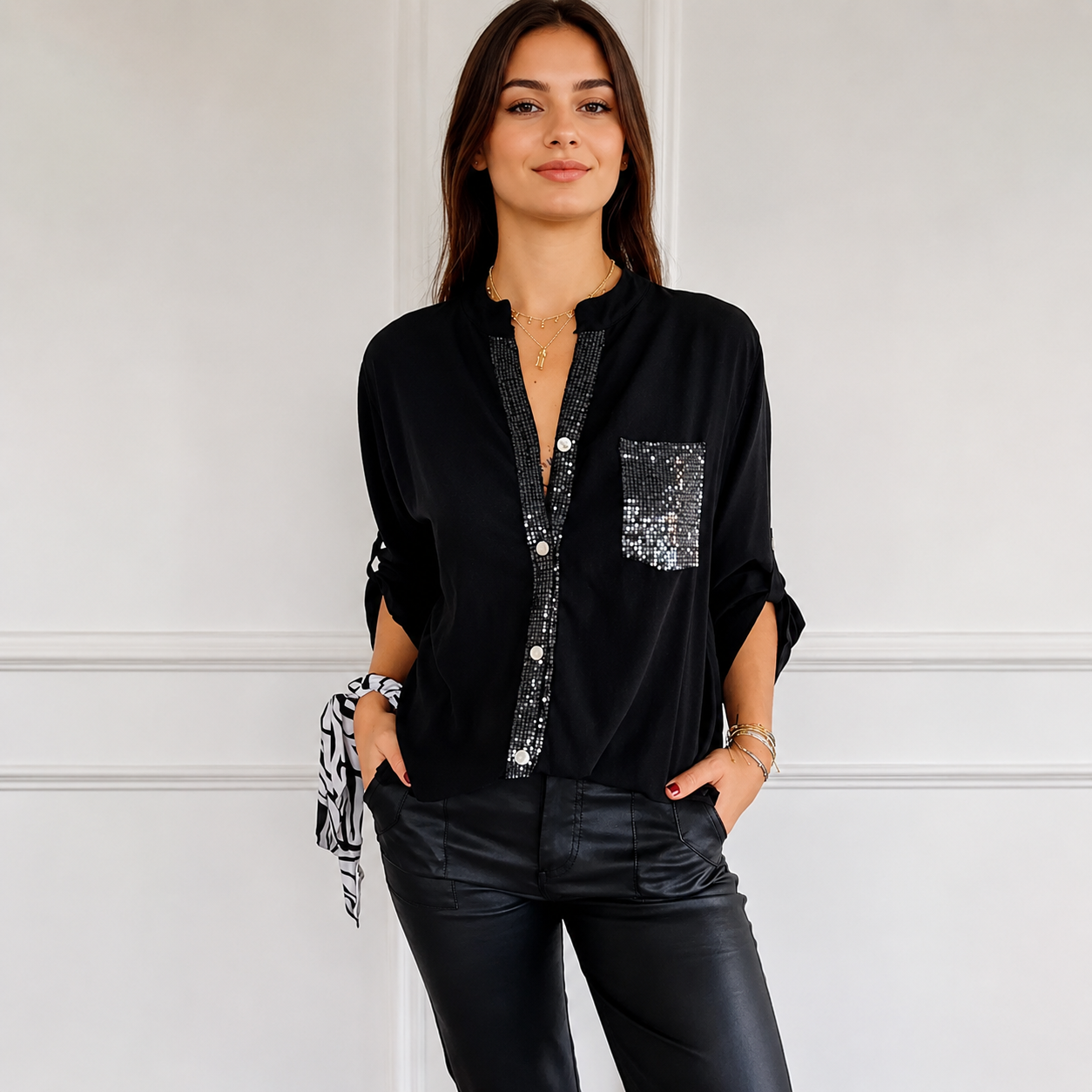Chalise - Sofisticada Camisa Abotonada