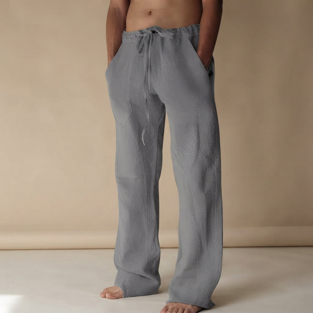 Arthur - Pantalones de hombre de corte ancho