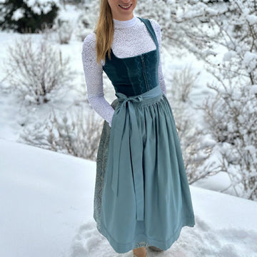 Muriel - Vestido dirndl tradicional sofisticado