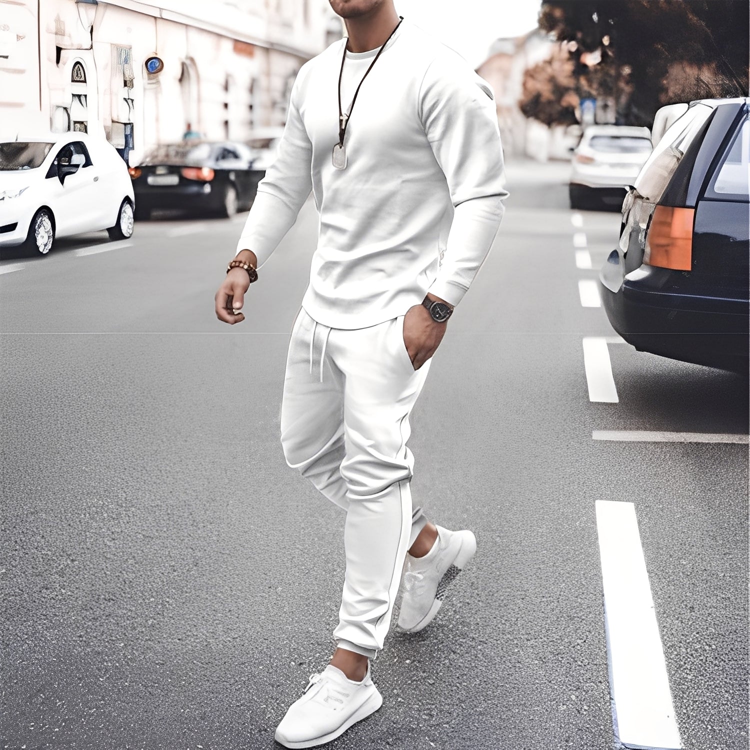 Dwayne - Set de pantalones con estilo contemporáneo