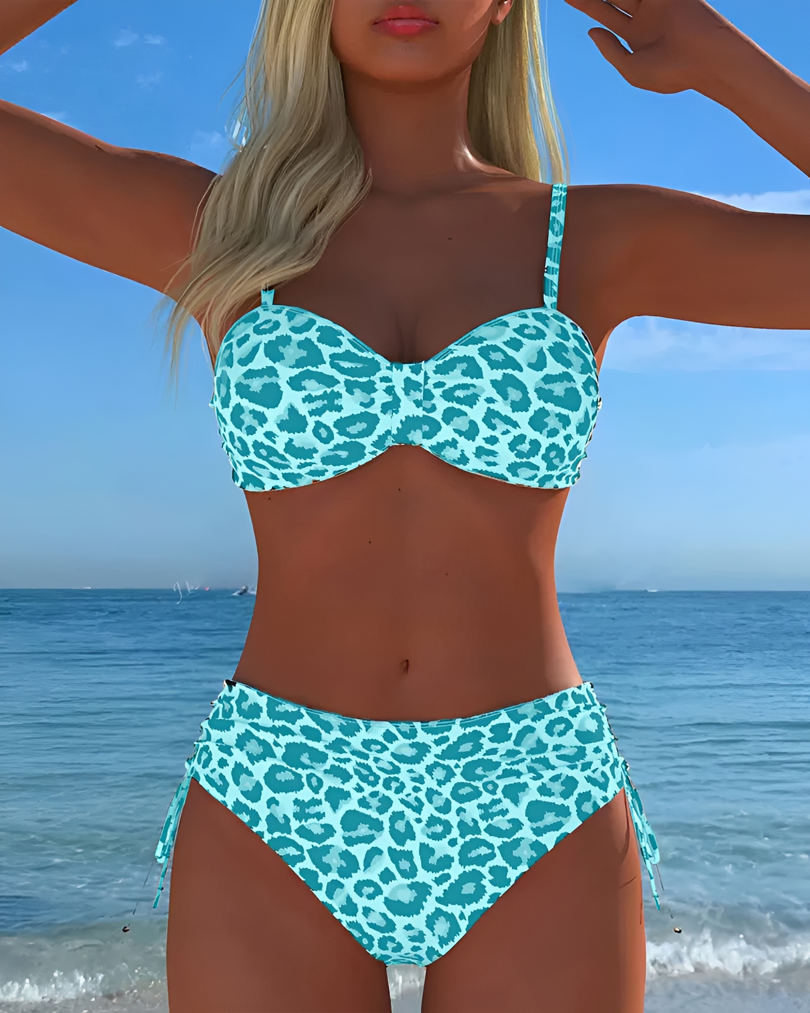 Kelsie - Bikini de Moda de Dos Piezas