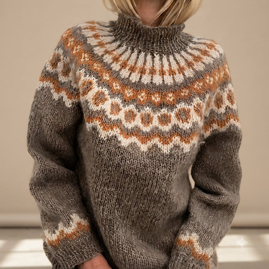 Oona - Jersey con cuello alto cálido
