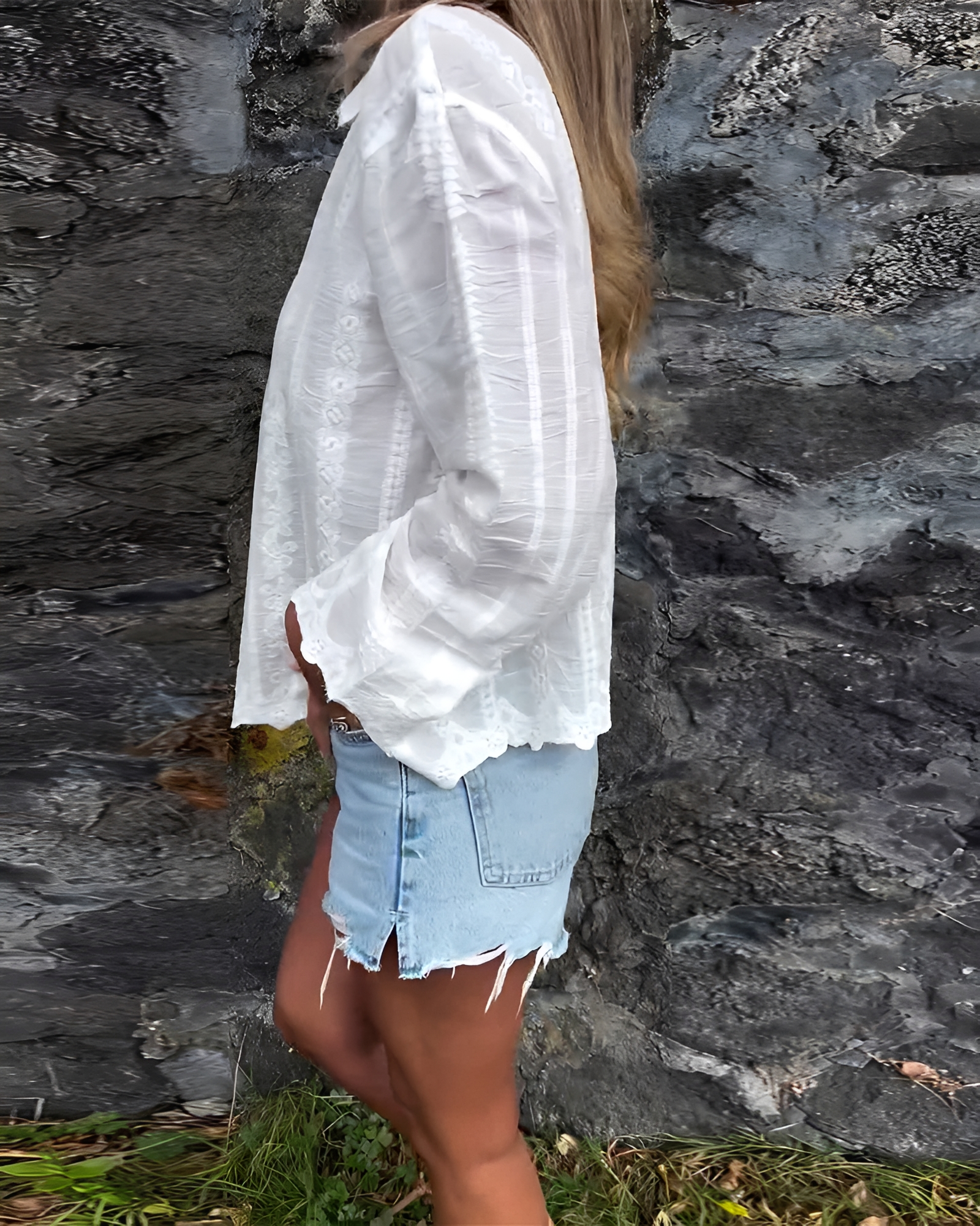 Sumayah - Blusa Bordada con Estilo
