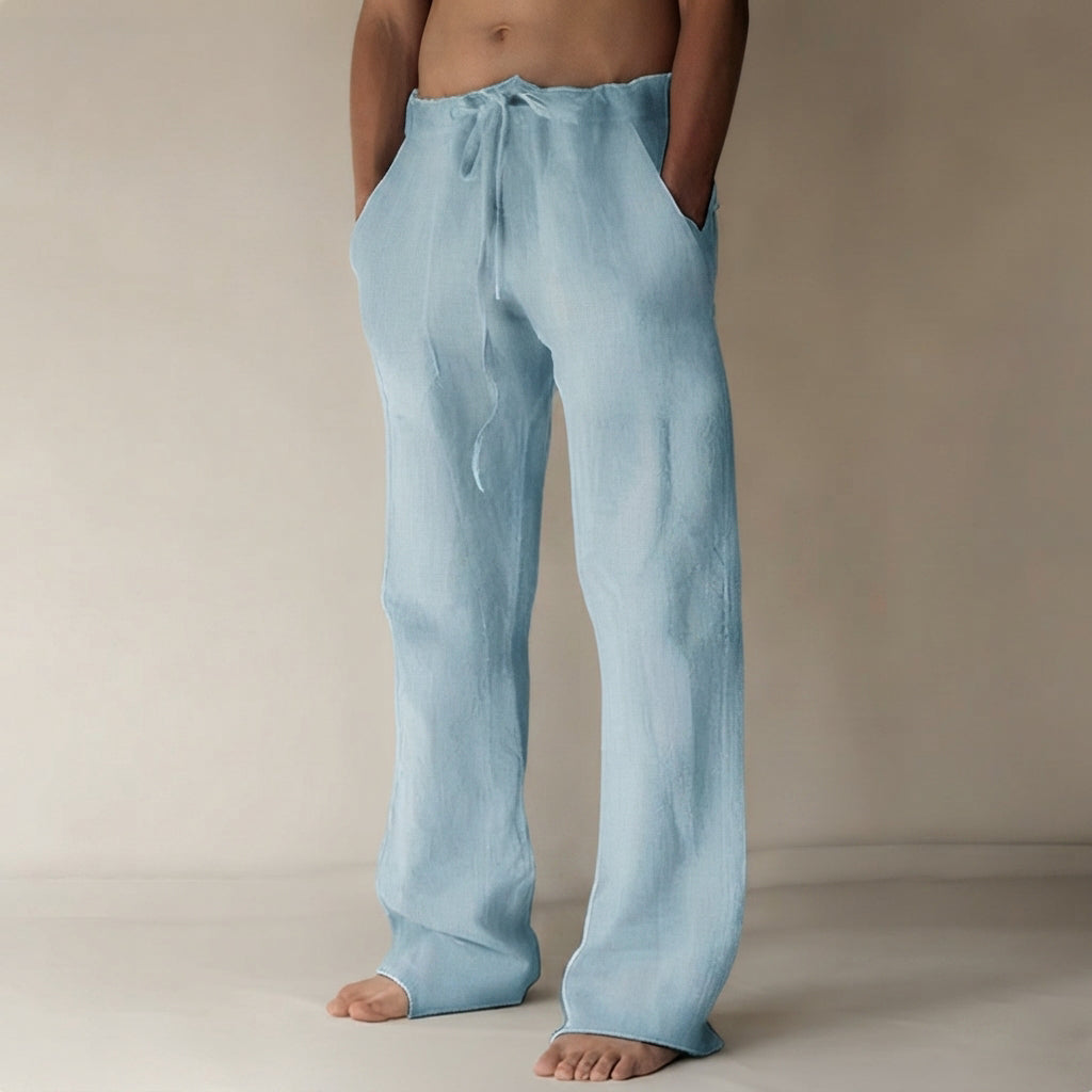 Arthur - Pantalones de hombre de corte ancho