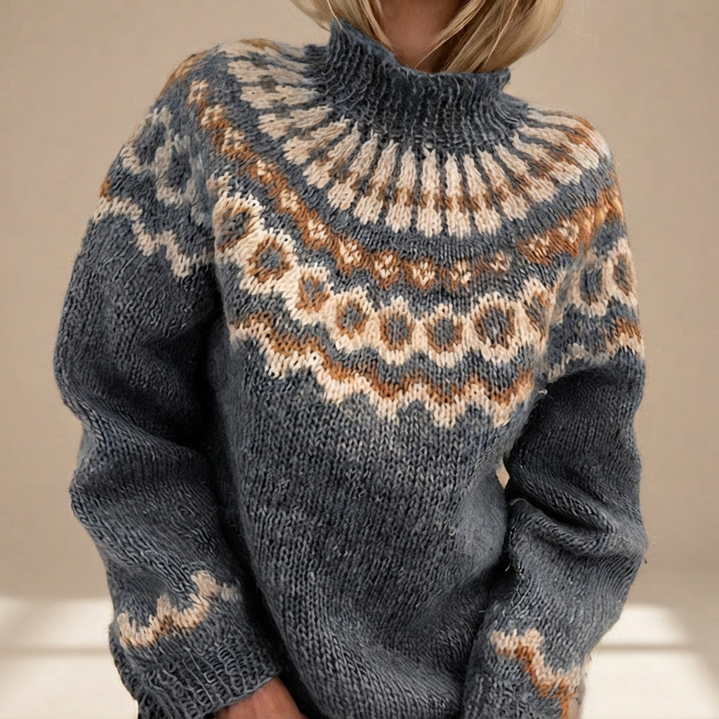 Oona - Jersey con cuello alto cálido