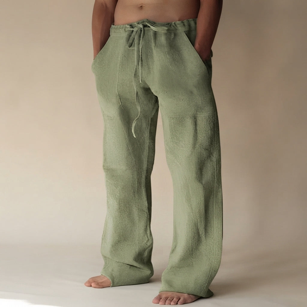 Arthur - Pantalones de hombre de corte ancho