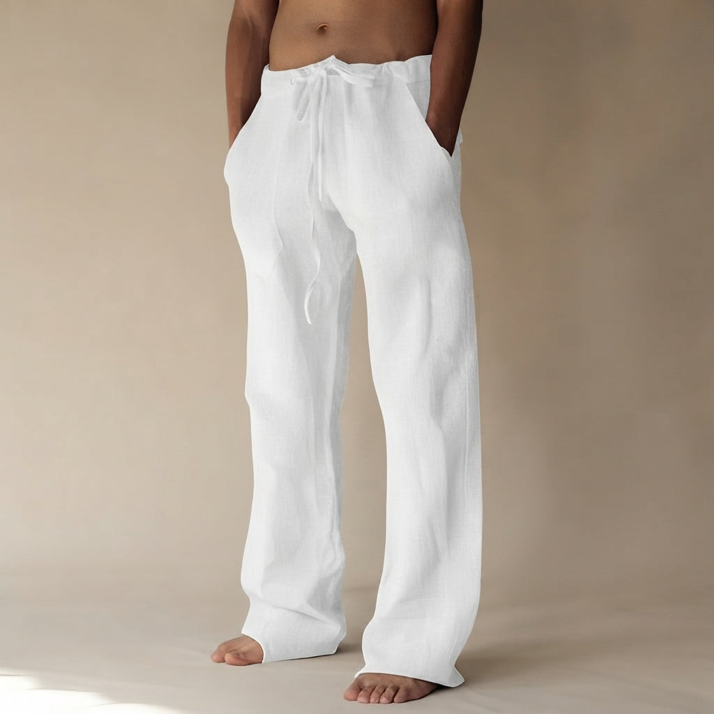 Arthur - Pantalones de hombre de corte ancho
