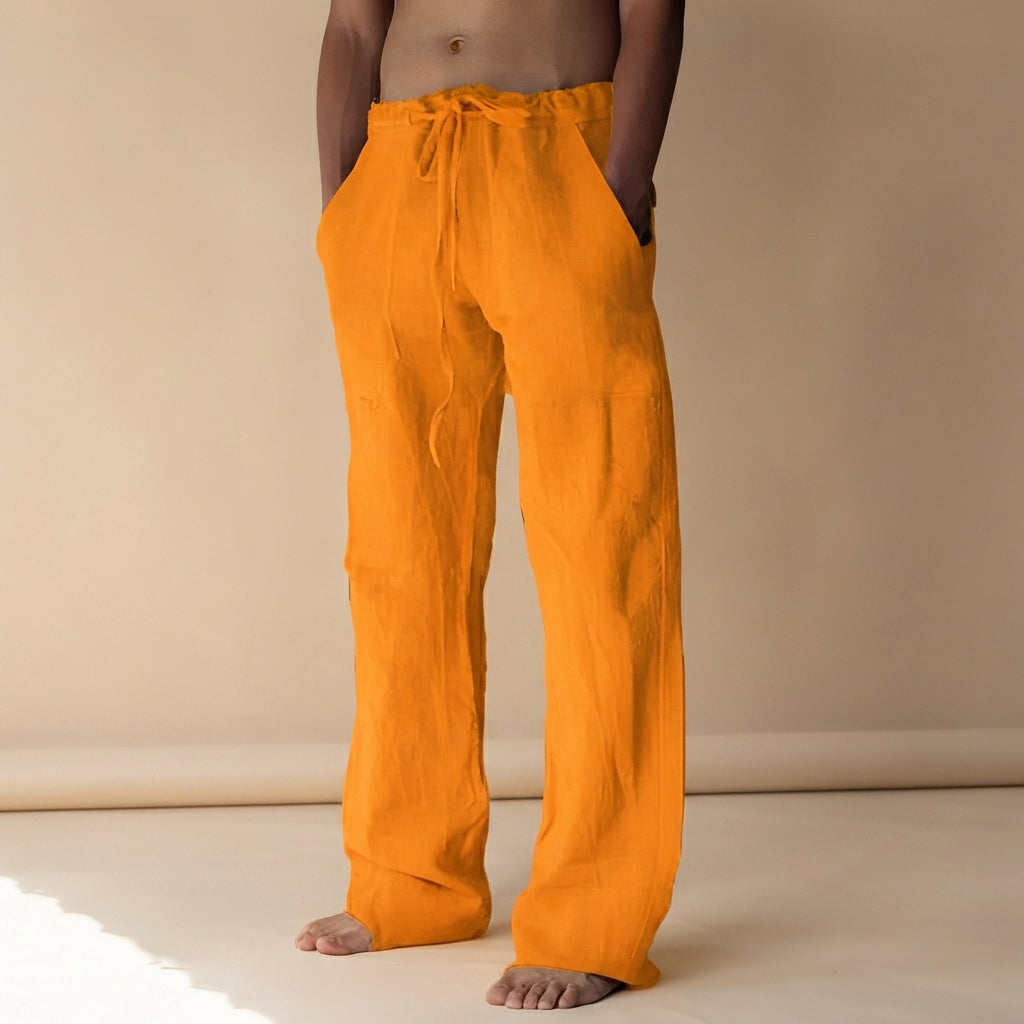 Arthur - Pantalones de hombre de corte ancho