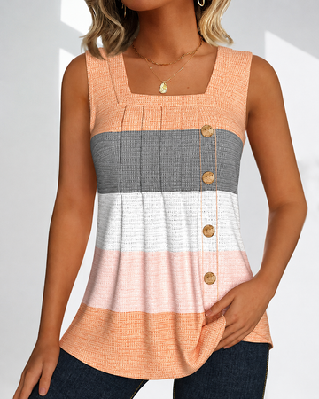 Panbela - Blusas Plisadas a Rayas