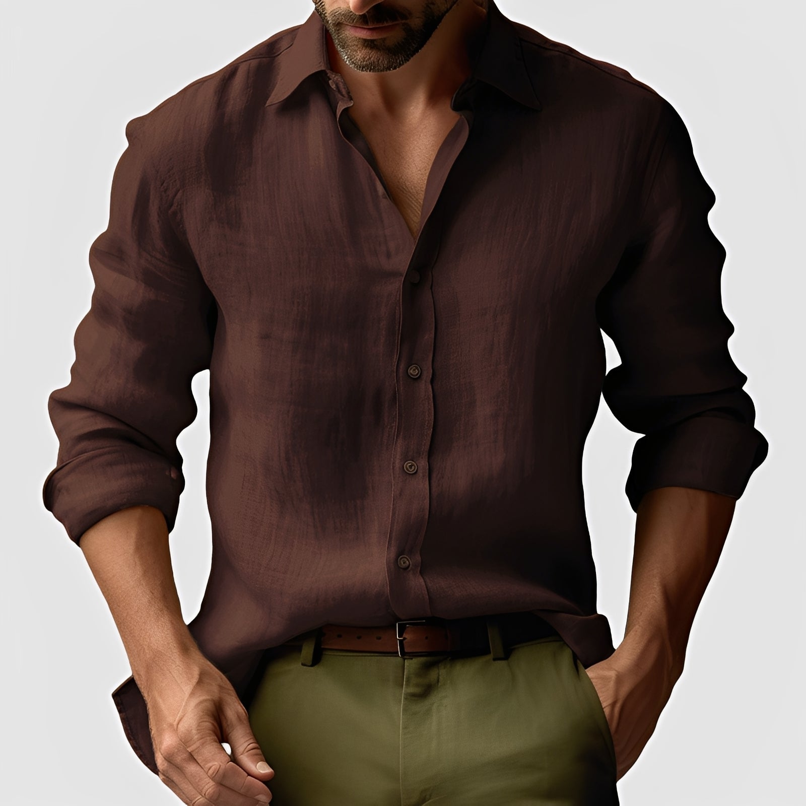 Emile - Camisa clásica y sencilla