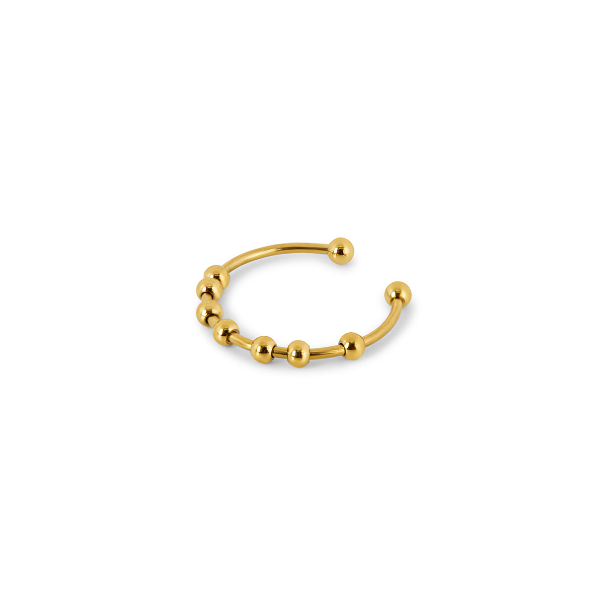 Neri – Anillo antiestrés ajustable con perlas