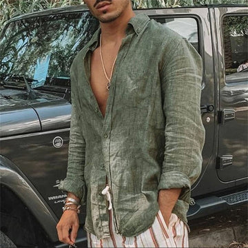 Harlo - Camisa con estilo y botones
