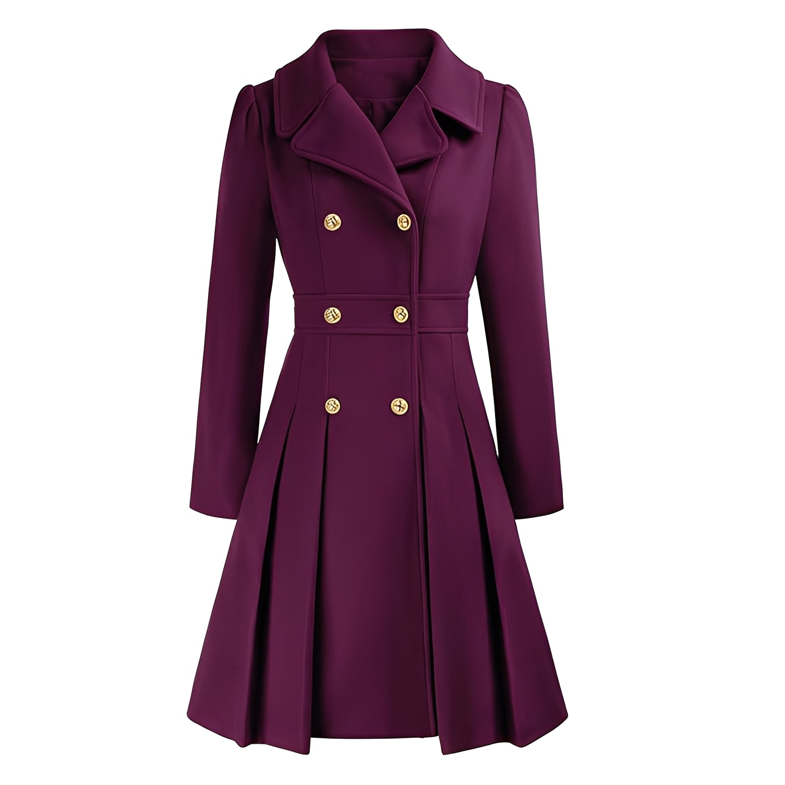 Audrey - Trench-coat femenino ajustable