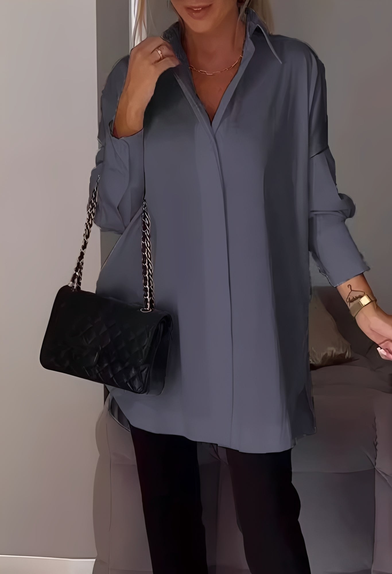 Lauren - Camisa Elegante de Manga Larga