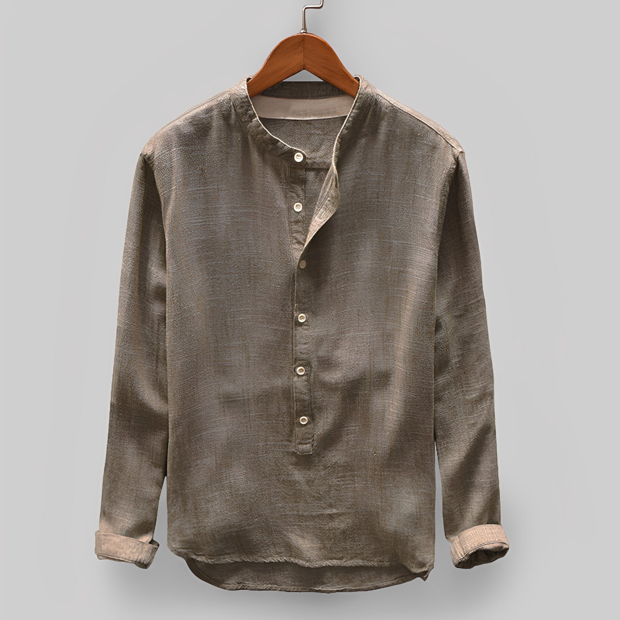 Felix - Camisa Cómoda de Manga Larga