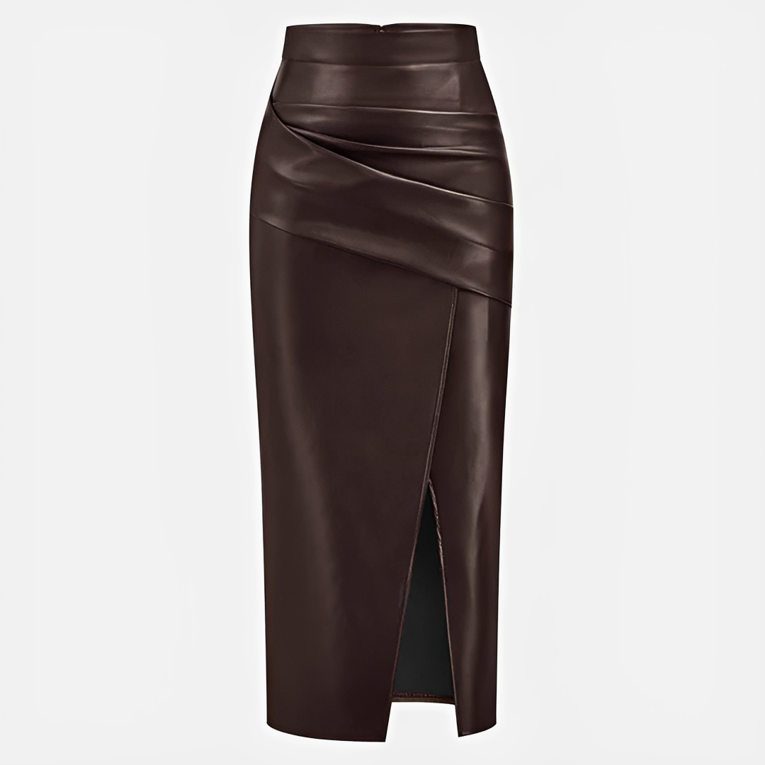Glyza - Falda midi elegante y chic