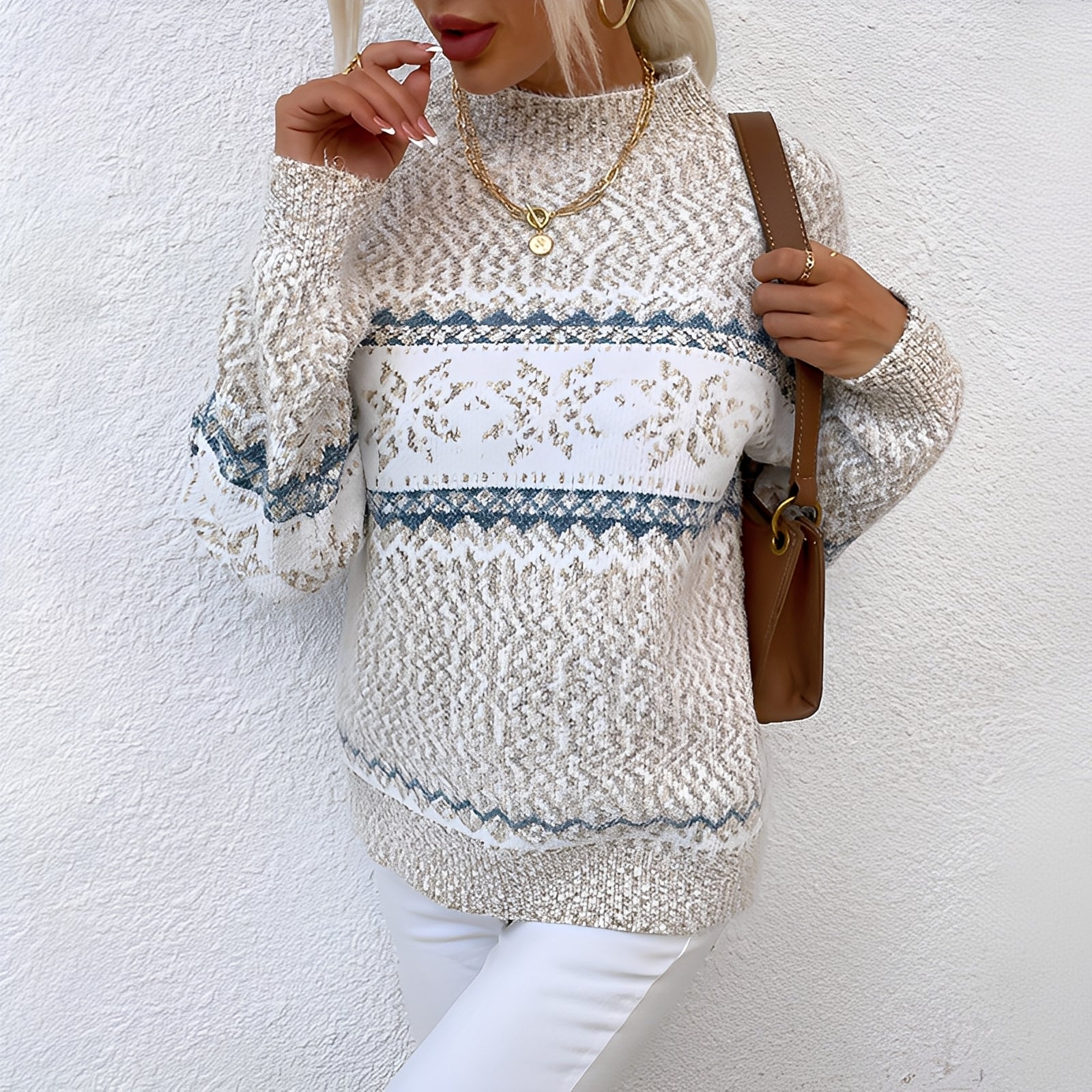 Joselyne - Suéter de invierno cálido para mujeres