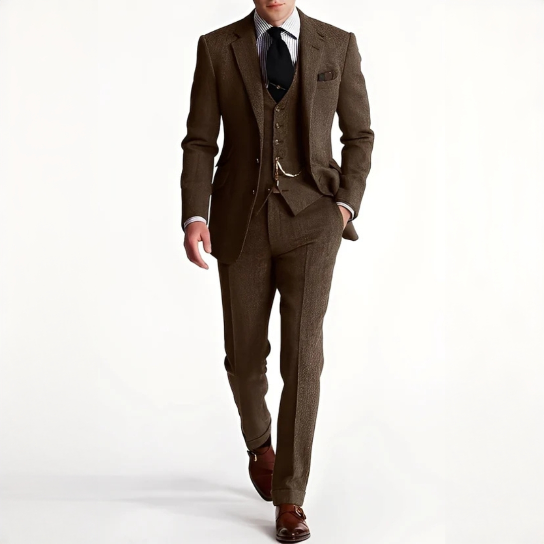 Desmond - Traje de tres piezas con estilo
