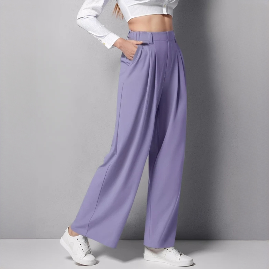 Montana - Pantalones sofisticados de pierna ancha