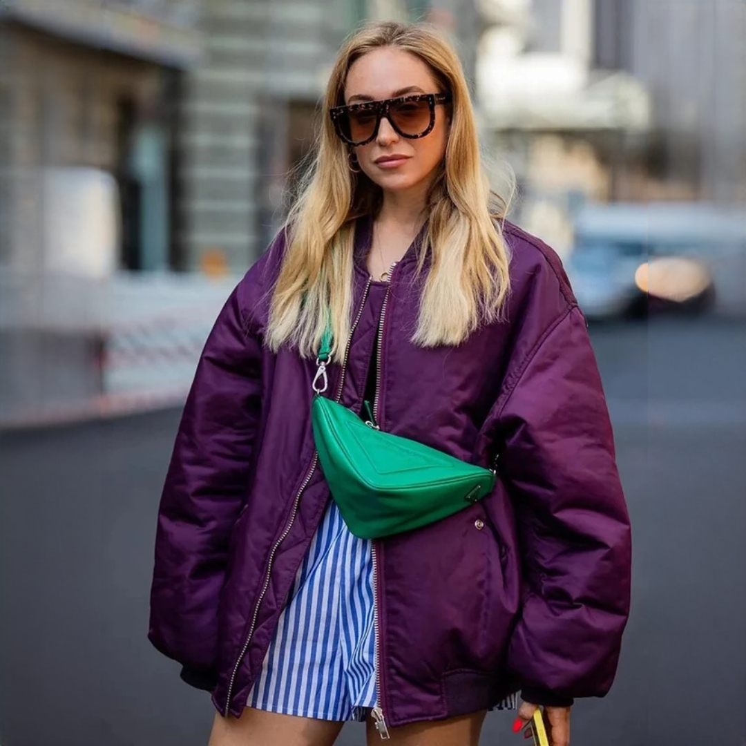 Vanessa - Chaqueta amplia y acogedora