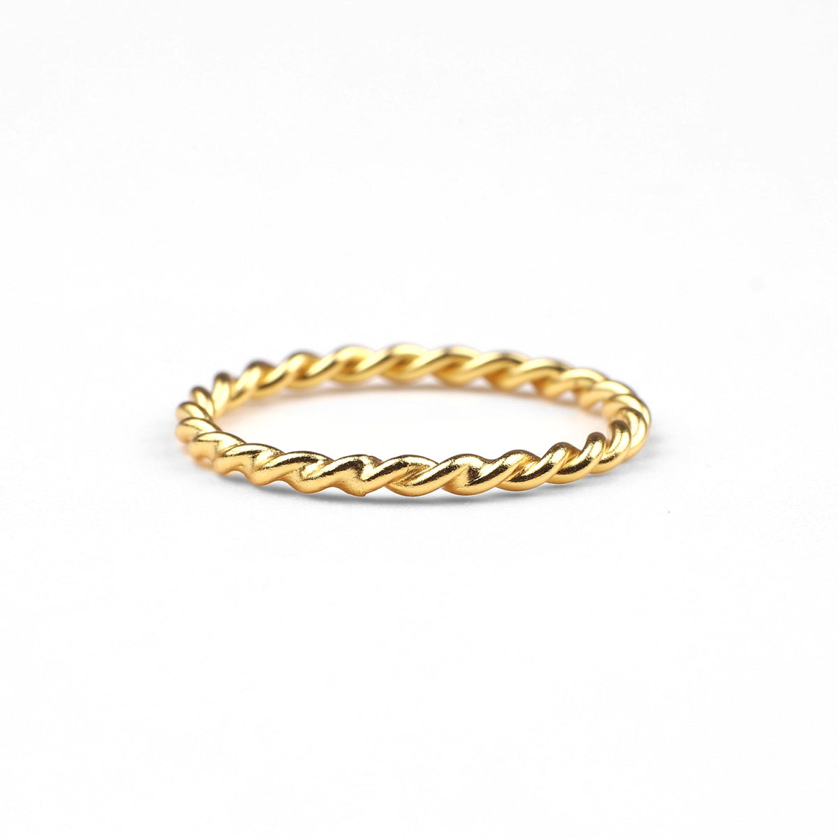 Manon – Anillo trenzado apilable