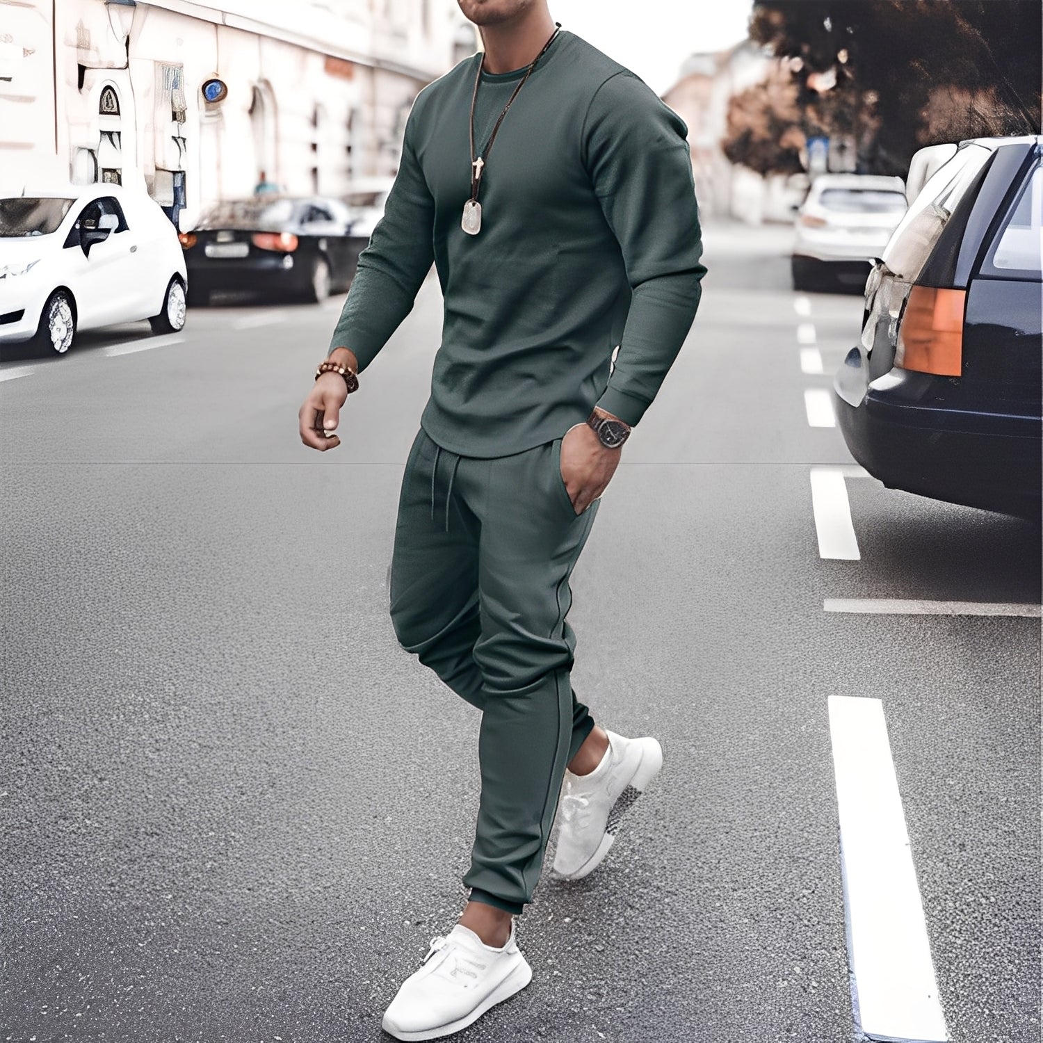 Dwayne - Set de pantalones con estilo contemporáneo