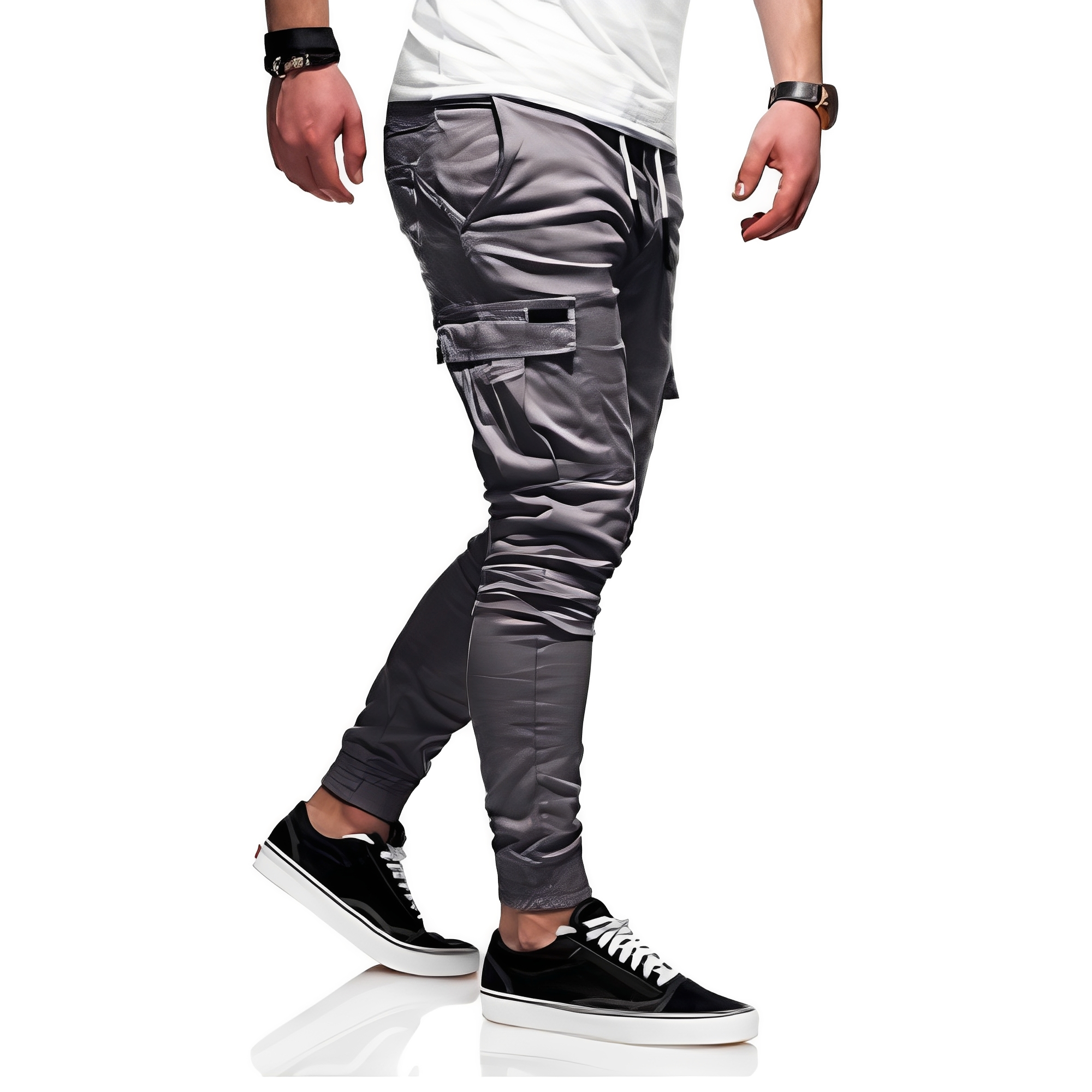 Alec - Pantalones Cargo Casuales