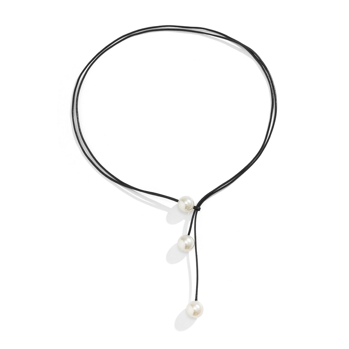 Collar de perlas encantador - Collar de perlas a la clavícula