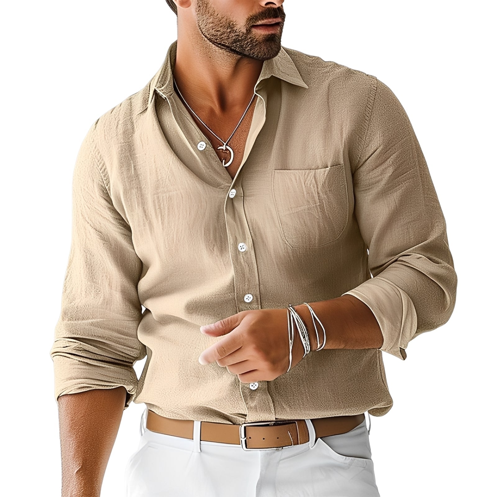 Emile - Camisa clásica y sencilla