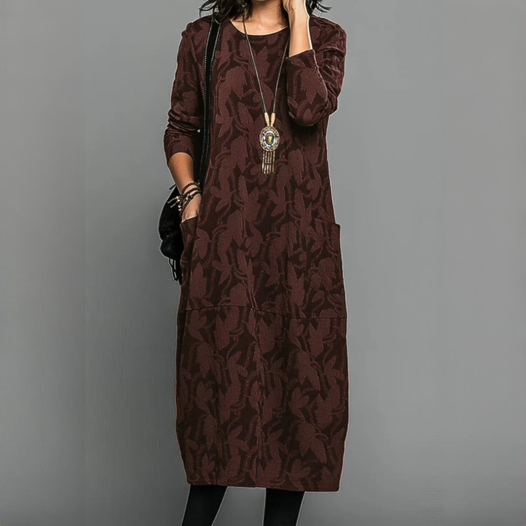 Alisha - Vestido sofisticado de manga larga