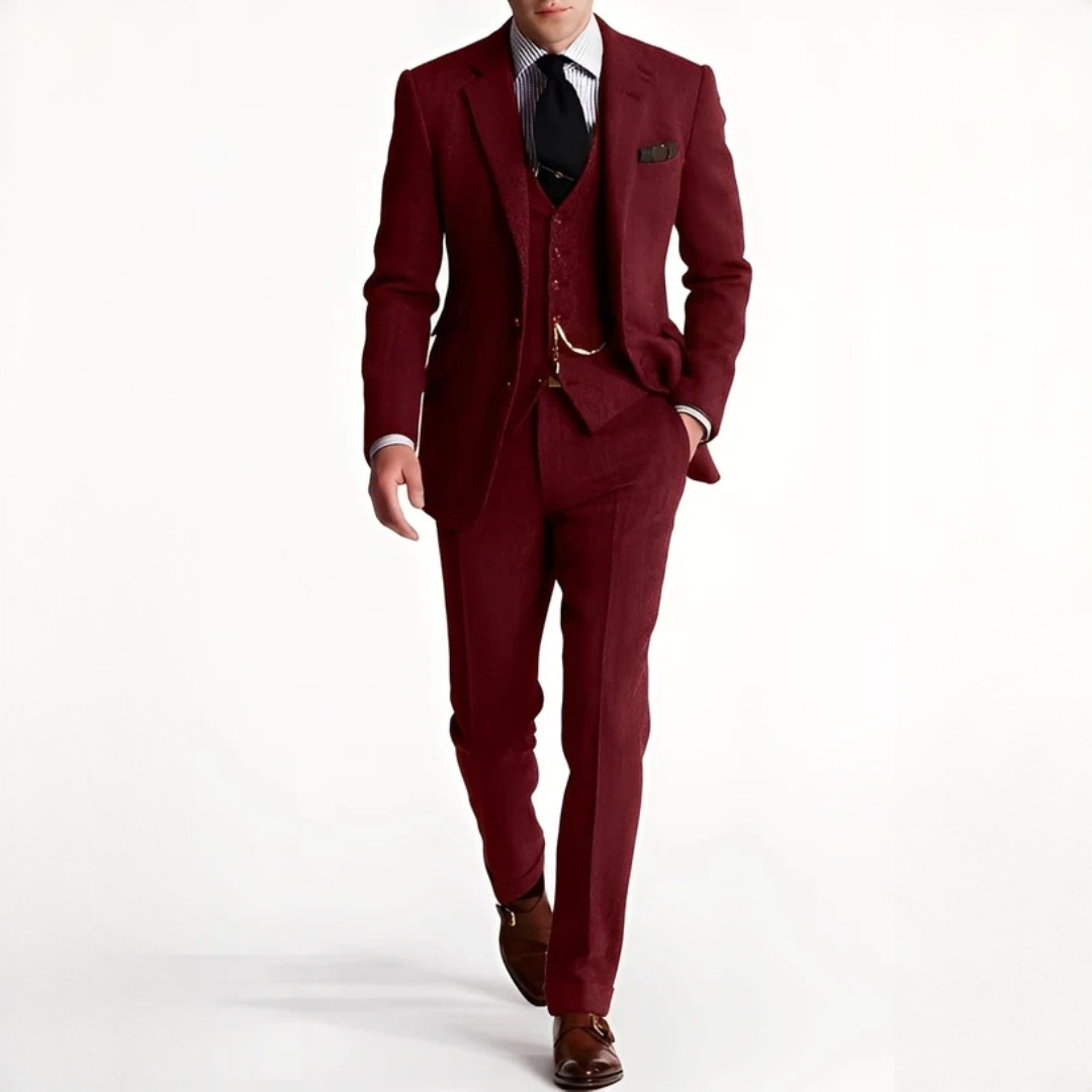 Desmond - Traje de tres piezas con estilo