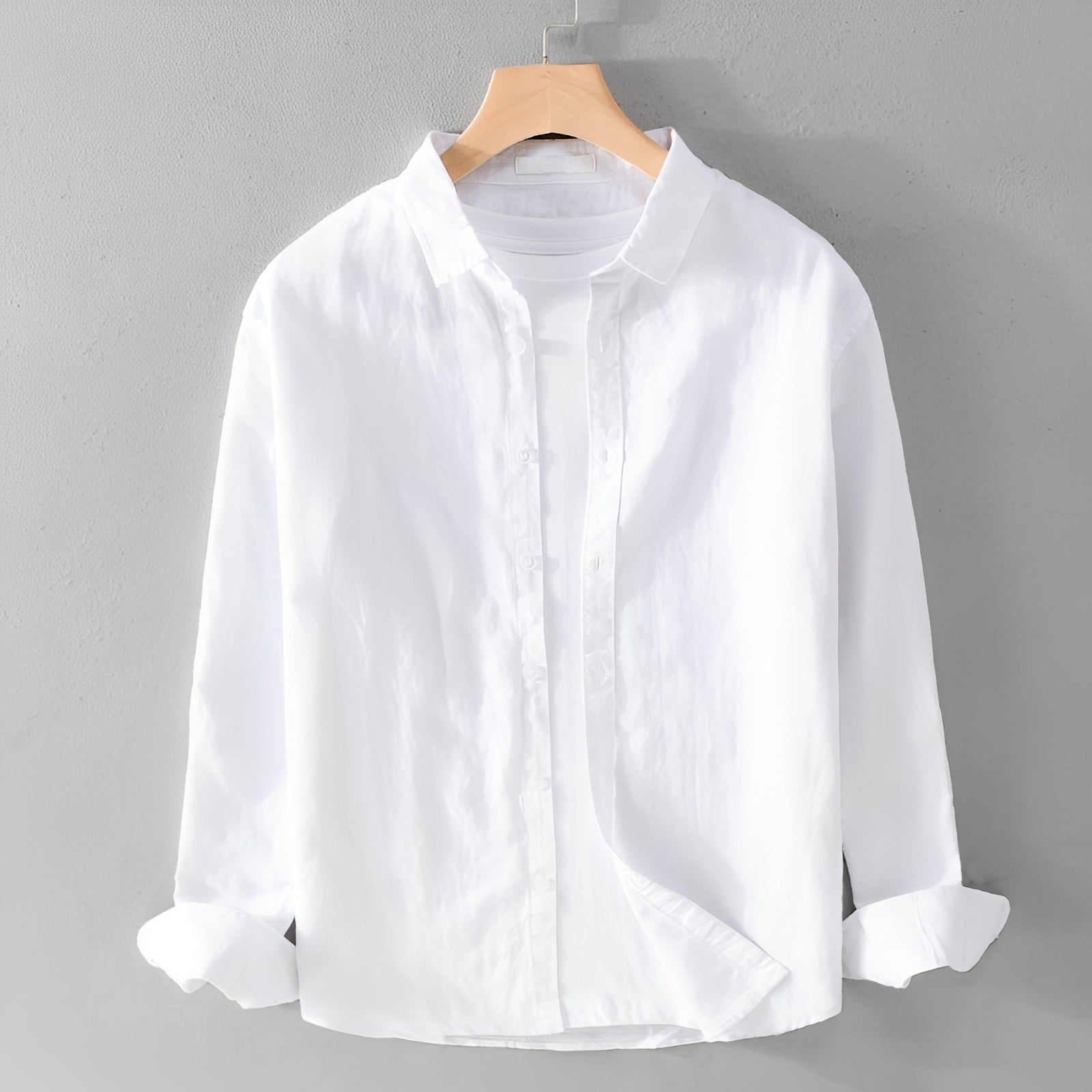 Rupert - Camisa Cómoda de Manga Larga