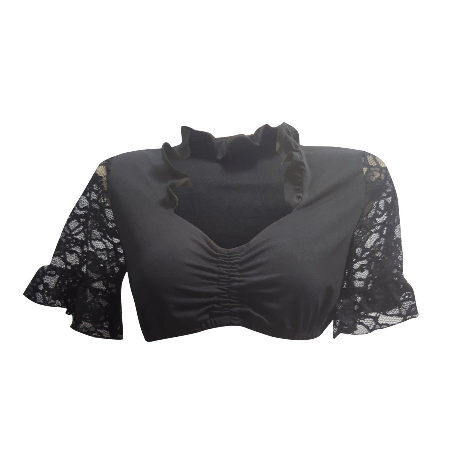 Zariah - Blusa dirndl con estilo moderno y chic