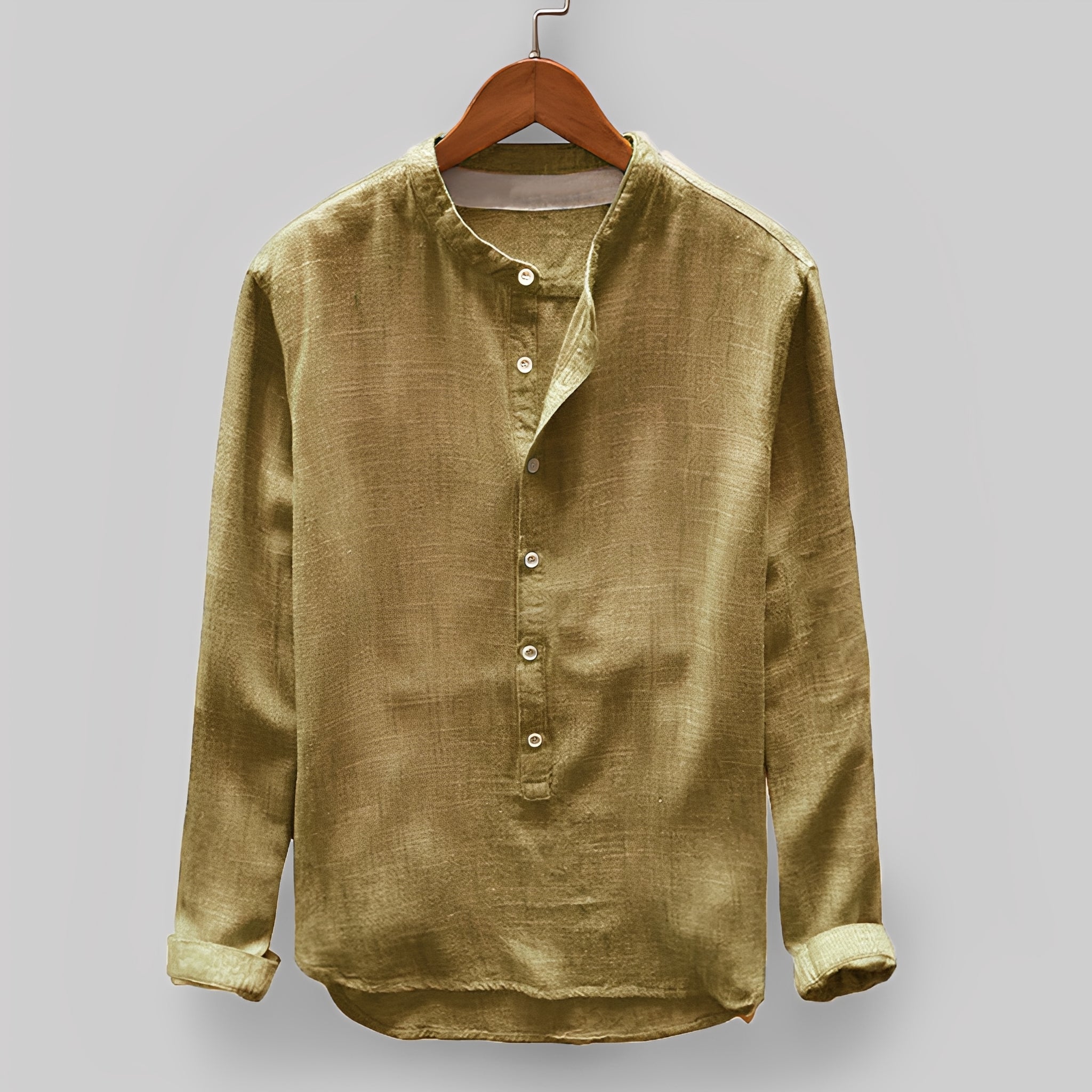 Felix - Camisa Cómoda de Manga Larga