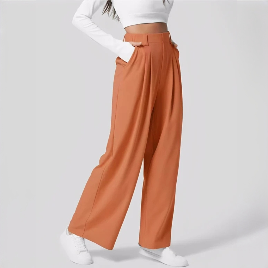 Montana - Pantalones sofisticados de pierna ancha