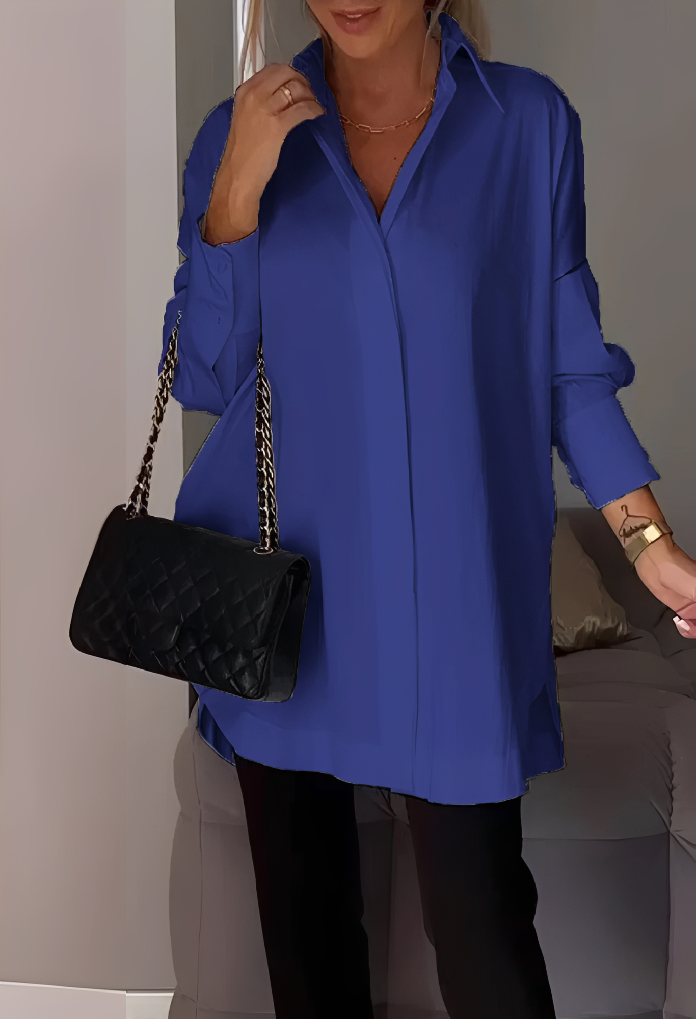 Lauren - Camisa Elegante de Manga Larga